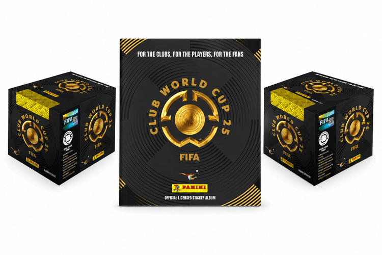 FIFA Club World Cup 2025™ FULL Sticker Collection, 550 Stickers + Hardcover Album